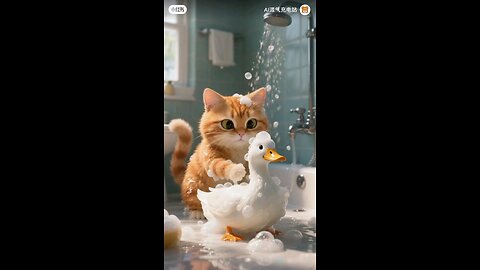 cat & duck