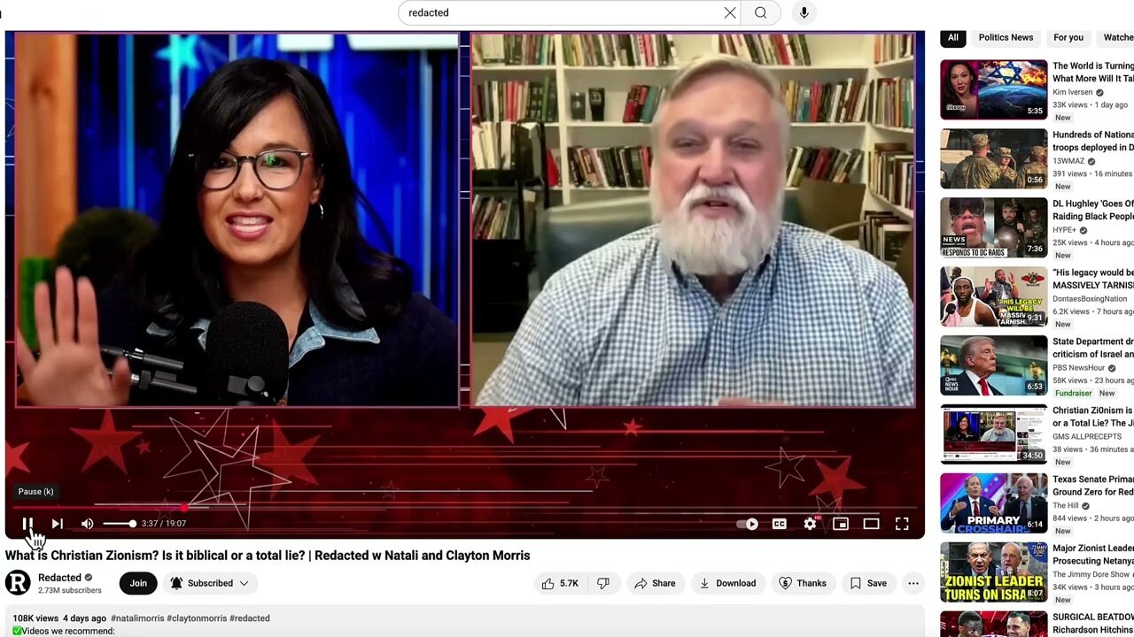 Christian Z!0nism And Replacement Theology Are BOTH FALSE DOCTRINES!!!