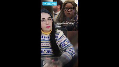 ministra de Lula apoia censura