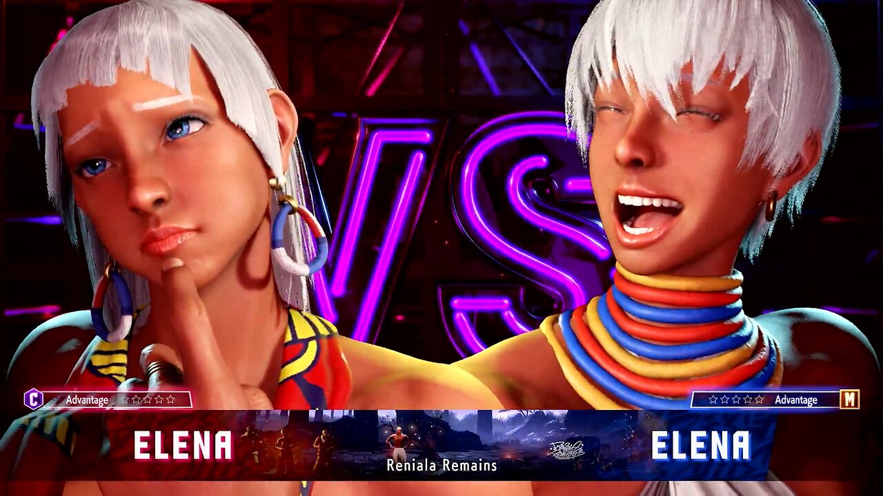 Elena intro and faces