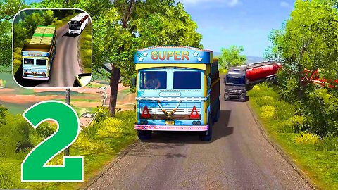 Mountain Truck Drive - Gameplay Walkthrough | Part 2 (Android)