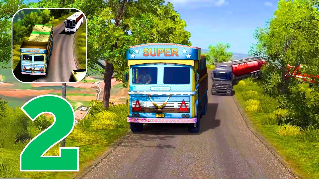 Mountain Truck Drive - Gameplay Walkthrough | Part 2 (Android)