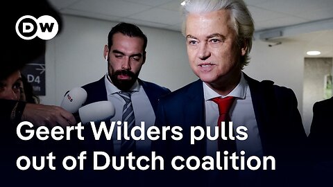 Netherlands: Geert Wilders' far-right party withdraws from ruling four-party coalition | DW News