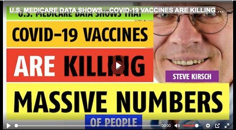"U.S. Medicare Data Indicates COVID-19 Vaccines Causing Fatalities"