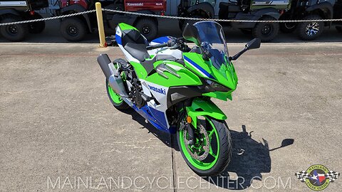 2024 KAWASAKI NINJA 500 SE ABS 40th WALK-AROUND
