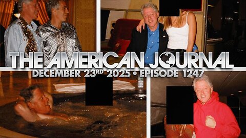 AMERICAN JOURNAL WITH BREANNA MORELLO - 12/23/2025: Epstein Files Further Expose CIA Ties, Show Deceased Pedo Posing With Young Children