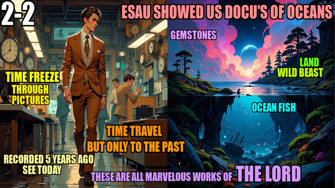 Lord Didnt Give Power To The Saints To Declare All His Marvelous Works, He Gave Esau Time Travel 2-2