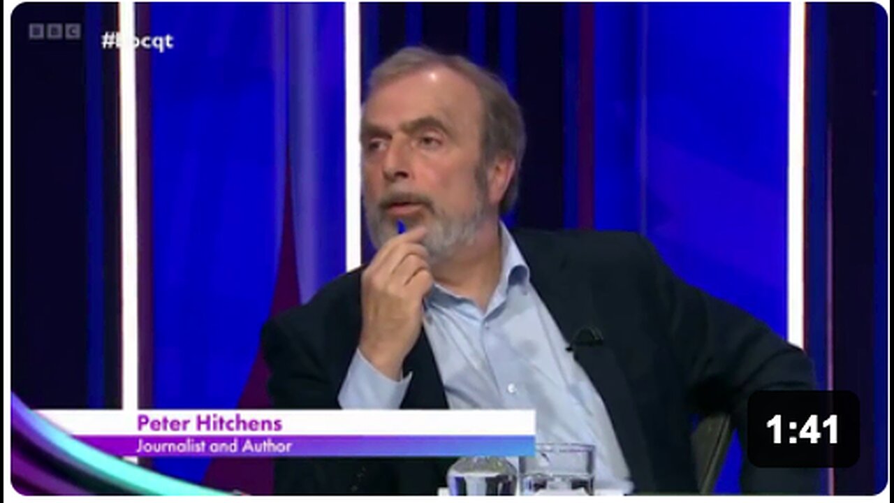 Still probably the most powerful critique of Net Zero ever aired on mainstream television, courtesy of Peter Hitchens. 🔥