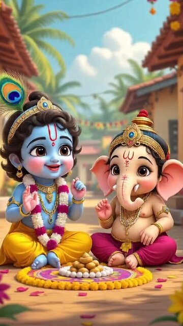 Ganpati Bappa Krishna