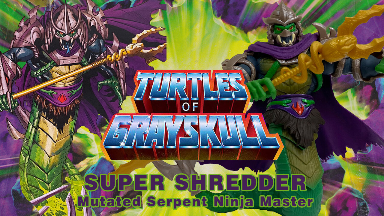 Super Shredder - Turtles of Grayskull - Unboxing & Review