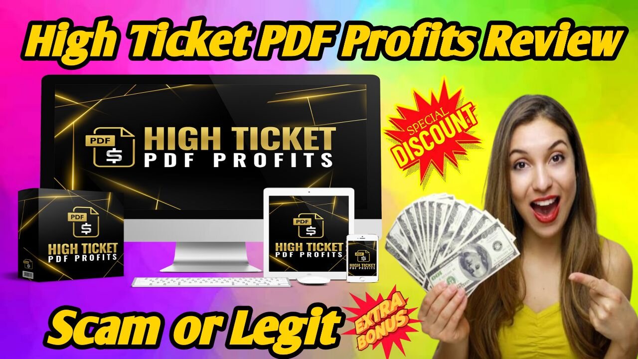 High Ticket PDF Profits Review: Legit App? Truth Exposed & Honest Testing!