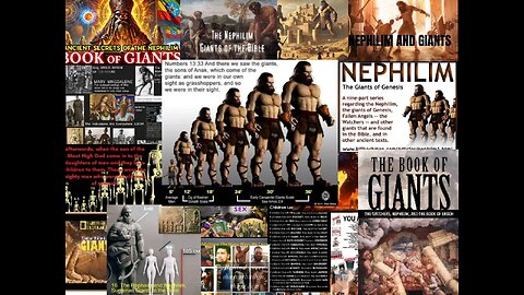 THE ANNUNAKI NEW WORLD ORDER SLAVE SYSTEM THE NEFELIN GIANTS OF THE PAST