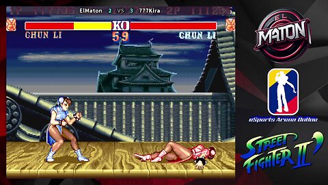 Street Fighter II_ Champion Edition • VS en linea • _ElMaton_ VS _777Kira_ (2025_08_05)#casualplay