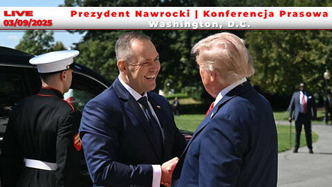 🔴03/09/25 NA ŻYWO: Prezydent Nawrocki | Konferencja prasowa w Washington D.C.