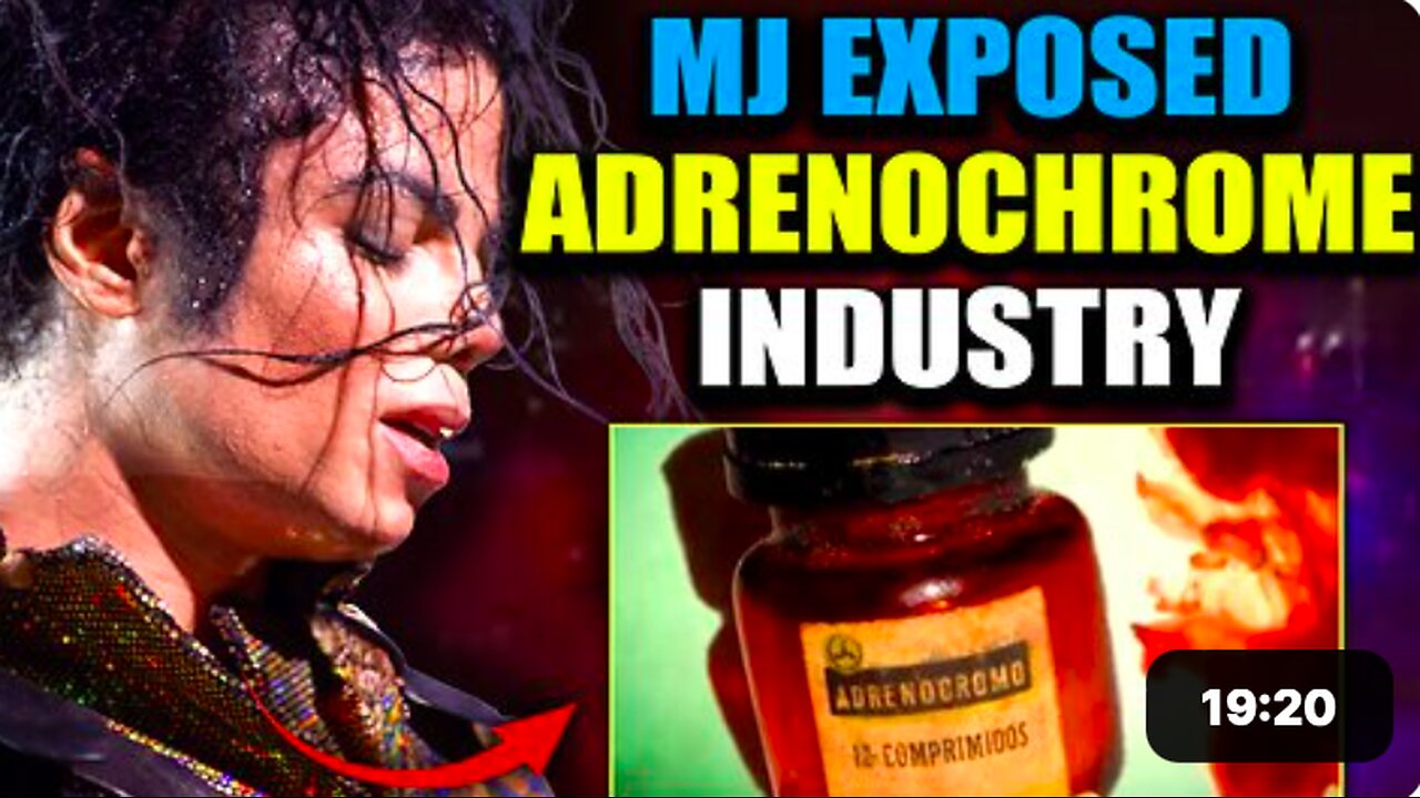Michael Jackson Vowed to Destroy VIP Adrenochrome Ring Before He Was Murdered