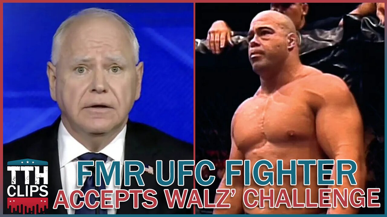 Walz Opponent & Fmr UFC Fighter Accepts Walz' Fight Challenge