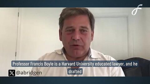 "Professor Francis Boyle's Affidavit Declares mRNA as Bioweapons: A Courtroom Insight"