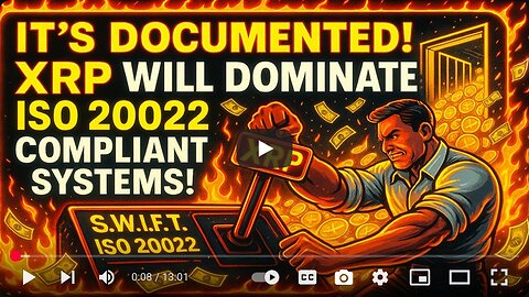 XRP will DOMINATE ISO 20022 Compliant Systems; The Money Engine?