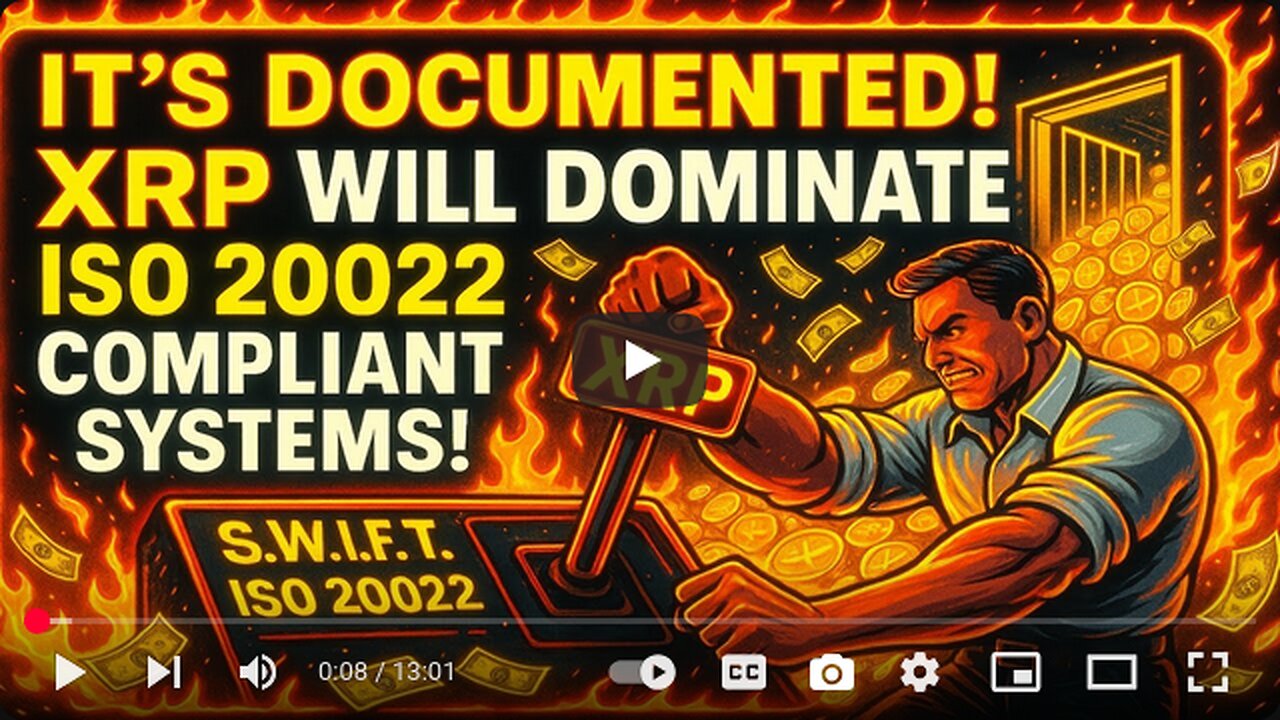 XRP will DOMINATE ISO 20022 Compliant Systems; The Money Engine?