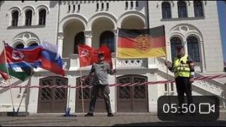 Friedensstifter Josef Stalin! BRD Wittenburg 12.06.2025