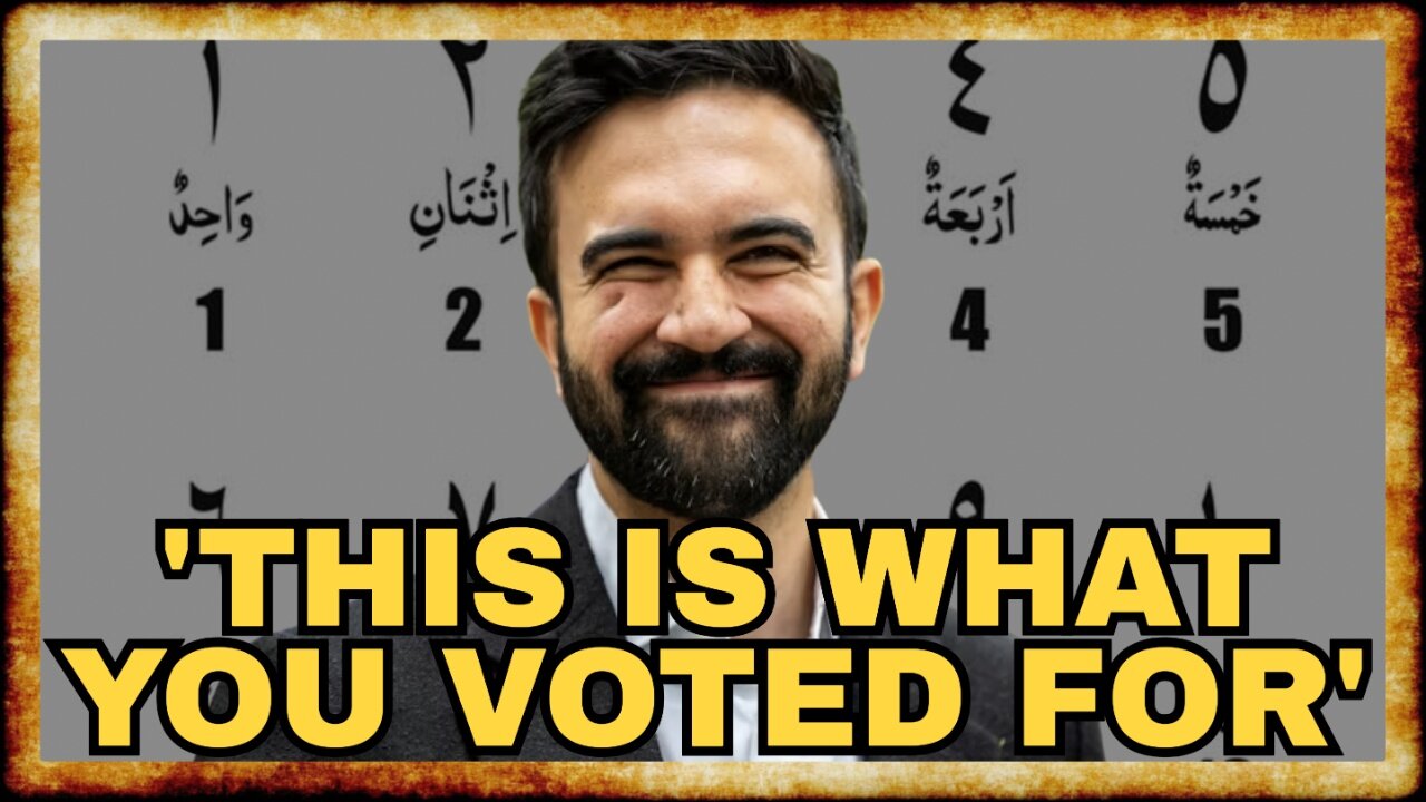 Polymarket PUNKS MAGA With Mamdani 'Arabic Numerals' Headline