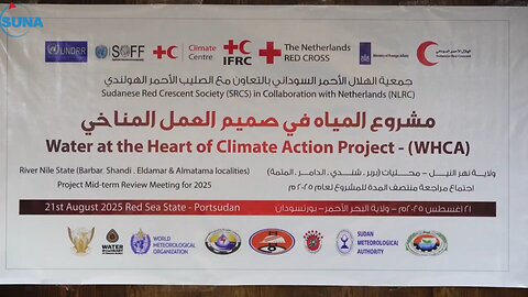 Red Crescent and Dutch Red Cross discuss the Water at the Heart of Climate Action project