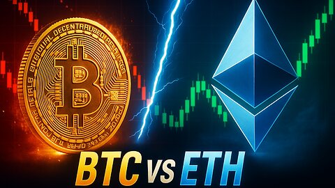 Bitcoin vs Ethereum 📈 Historic Spot Volume Shift