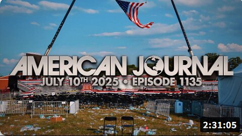 The American Journal: Six Secret Service Agents Suspended For Last Year’s Attempted Assassination Of President Trump In Butler, PA — Still No Answers About Shooter Or Standdown! - FULL SHOW - 07.10.2025