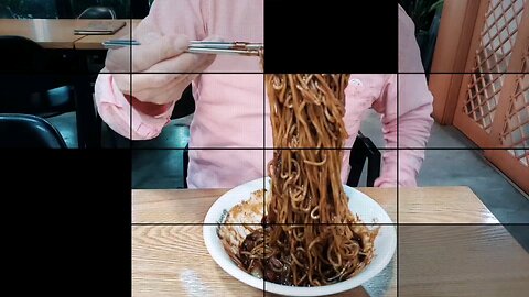 🎬짜장면 먹기 에도 폼이?! 재밋는 편집!