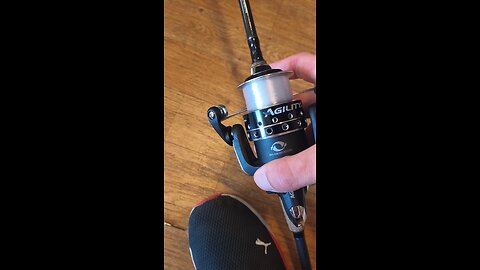 Shakespeare agility fishing pole, Sportsman's Warehouse, cops