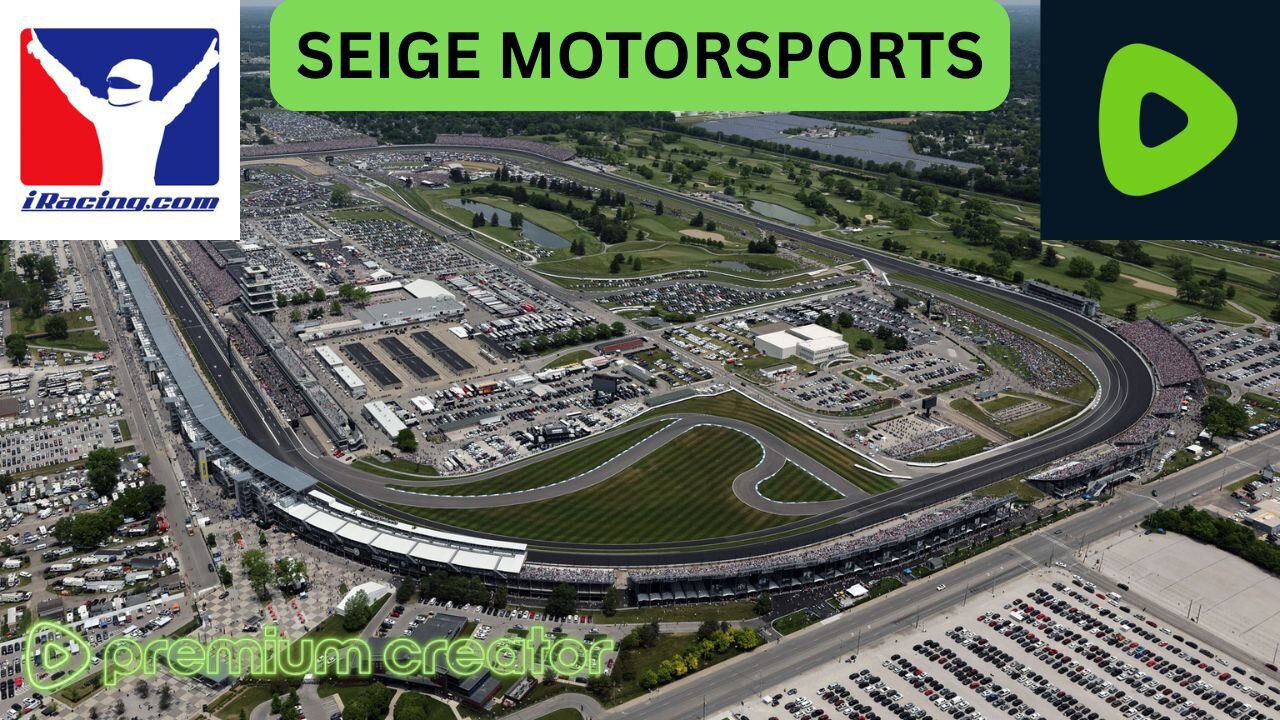 🔴Monday iRacing Seige, Brickyard 400 Practice Session!🏁