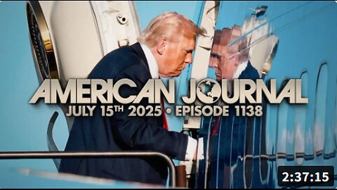 The American Journal: Trump Admin Feeling MAGA Pressure On Epstein, May Launch Special Counsel & “Set Things Right” - FULL SHOW - 07.15.2025