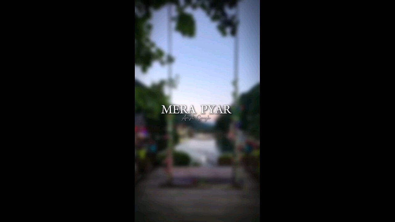 Mera pyaar tera pyaar song slowed and reverb by arijit singh.......🎵