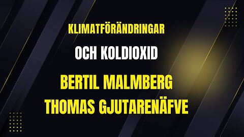 Klimatförändringar och Koldioxid. Hur hänger de/det ihop?