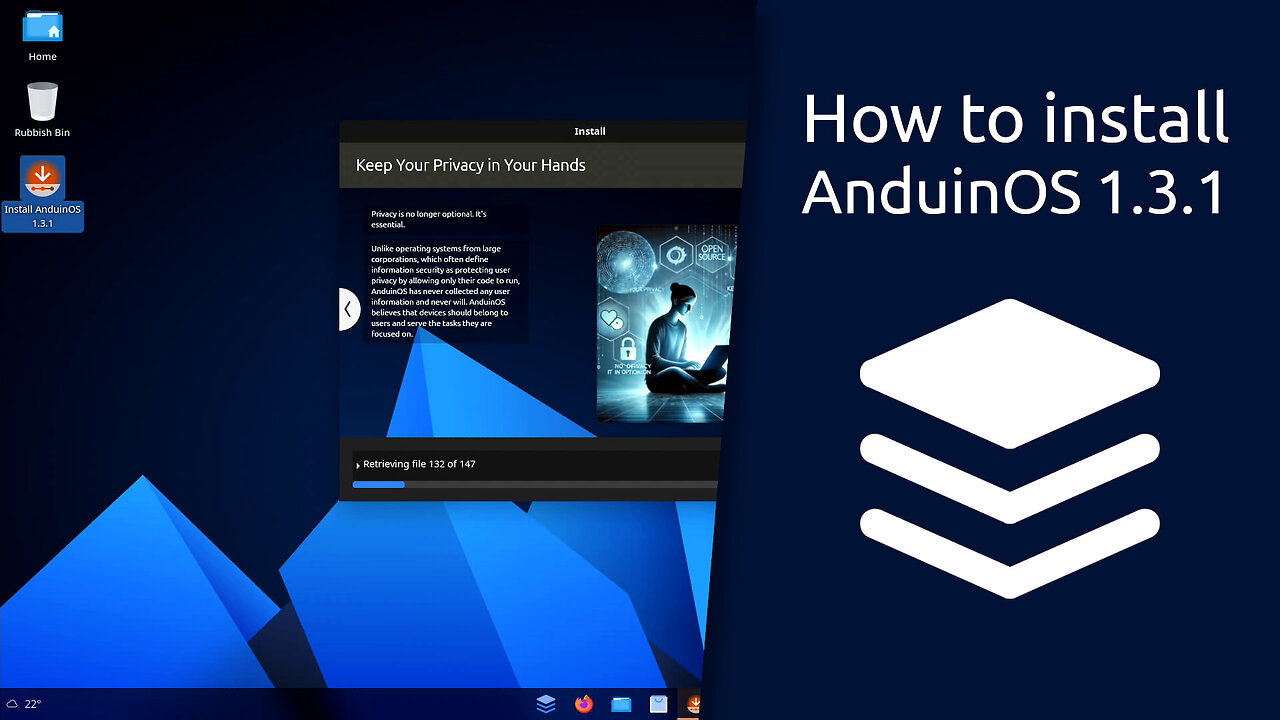 How to install AnduinOS 1.3.1