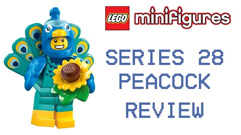 Lego Minfigures Series 28 Peacock Review 🦚