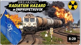 RADIATION Background Spiraled after RUSSIA Wiped Out Mysterious Cargo along with NATO Military Train