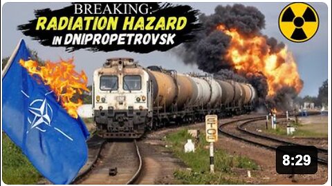RADIATION Background Spiraled after RUSSIA Wiped Out Mysterious Cargo along with NATO Military Train