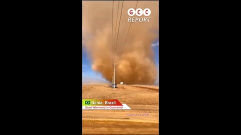 #Brazil #Bahia #Guanambi #Wind #Redemoinho #Sandstorm #climate #anomaly #climatecrisis #weather
