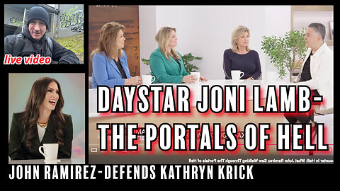 John Ramirez Joins Daystars Joni Lamb And Defends Kathryn Krick