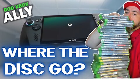 Where's the DISC Go? | Xbox Ally HANDHELD [Reaction]