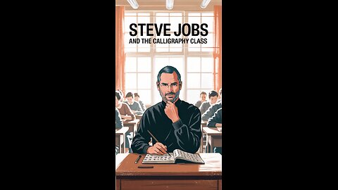 Steve Jobs and the Calligraphy Class #SteveJobs #MotivationalStory