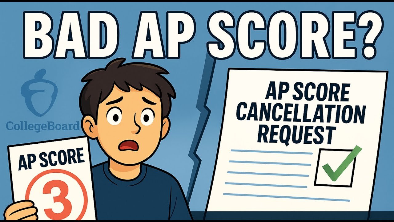 Truth about cancelling AP scores