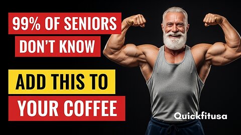 Add THIS to Your Coffee to REBUILD MUSCLES FAST After 60!