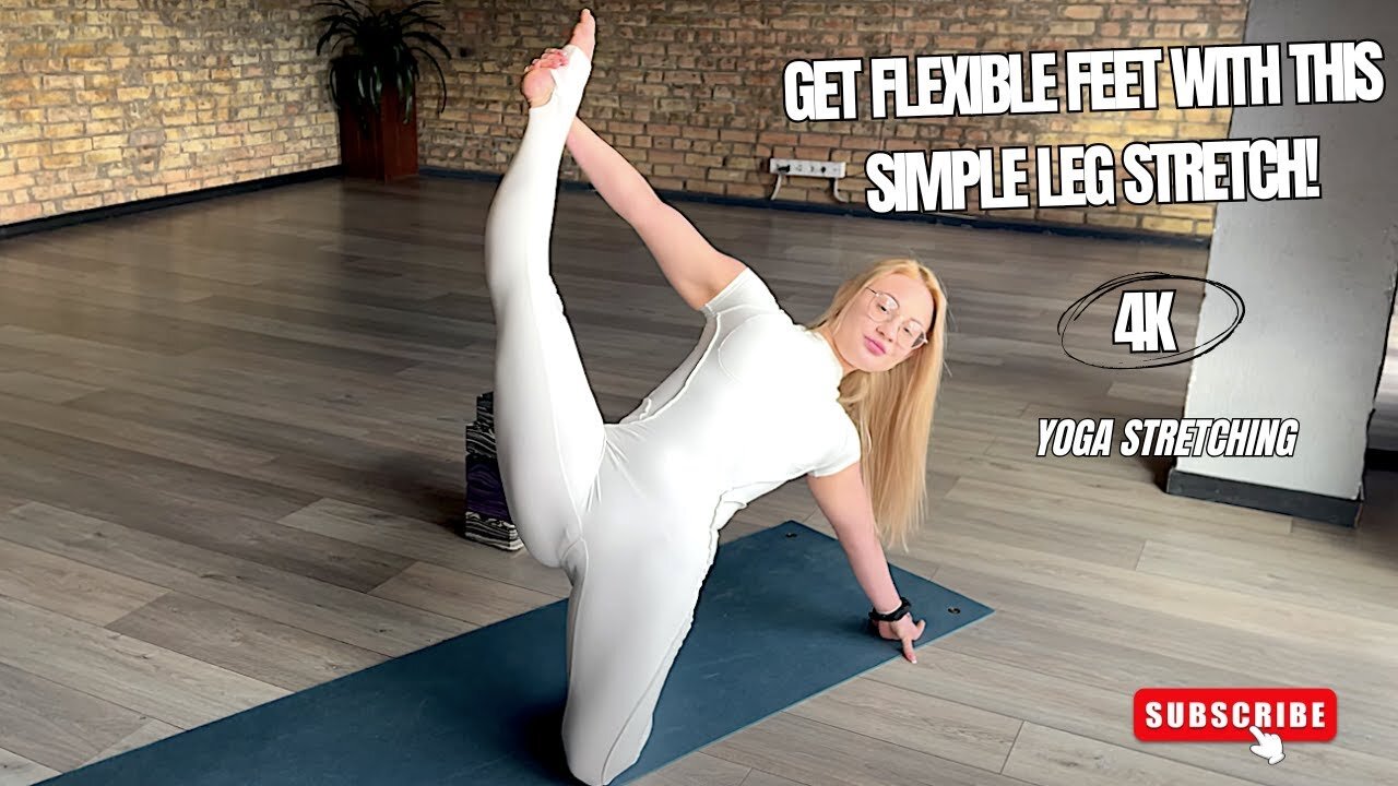 GET Flexible FEET with THIS Simple Leg Stretch!