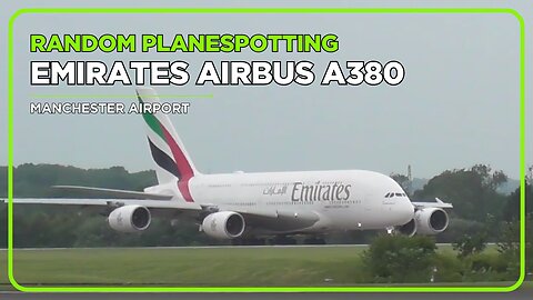 Emirates Airbus A380 Take-Off