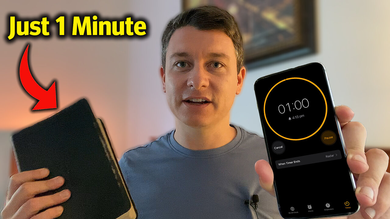 If You Read The Bible For Just 1 Minute EVERY Day Something AMAZING Will Happen...