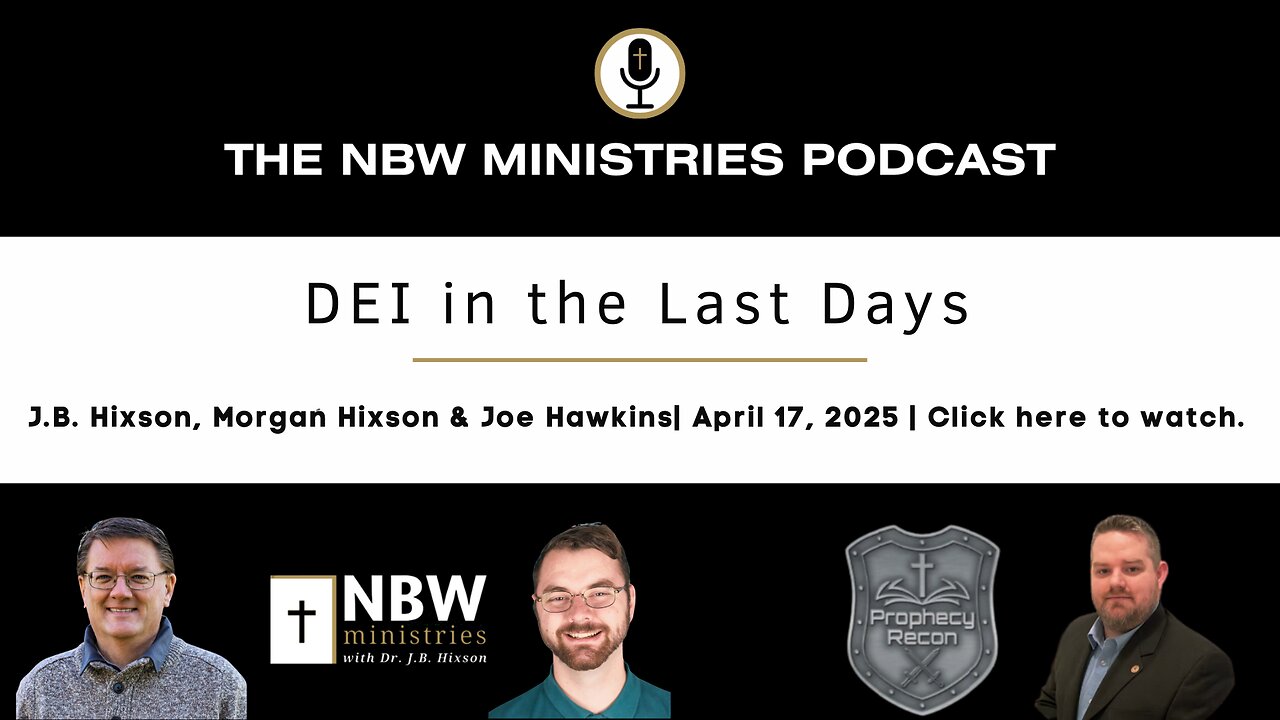 1192. DEI in the Last Days