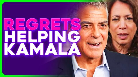 George Clooney REGRETS Helping Kamala While Jennifer Lawrence SHUTS UP About Politics