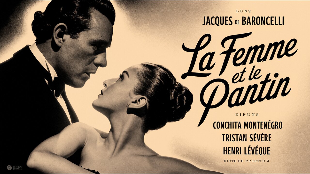 LA FEMME ET LA MARIONNETTE (1929) Conchita Monténégro, Tristan Sévère, Henri Lévêque |Drame